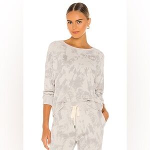 NWT!! Rails - Theo Sweatshirt in Circle Grey Tie Dye - Size XL